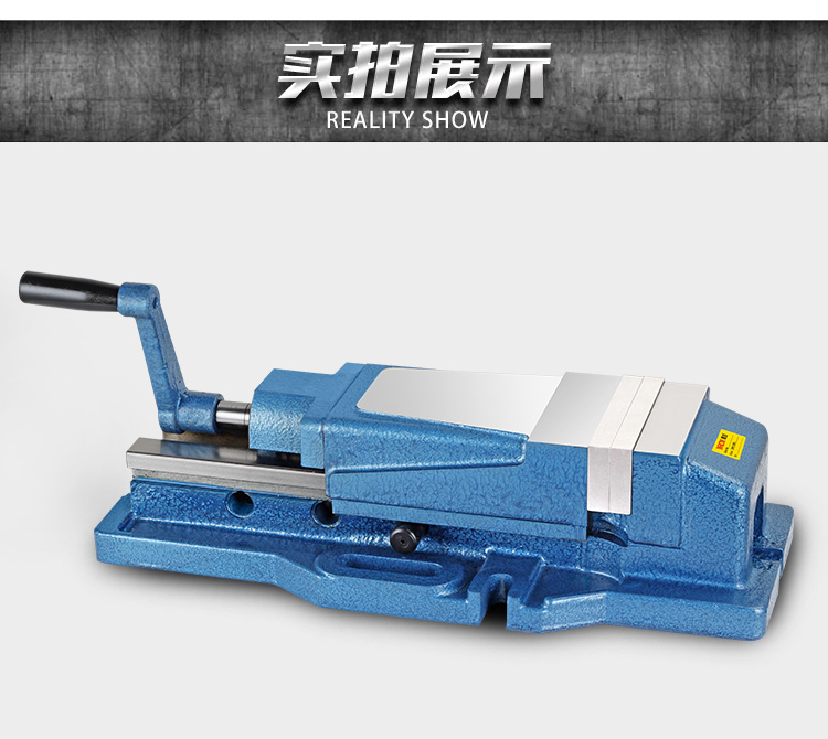 NHV Builtin hydraulic vise